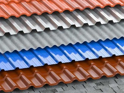 roofing materials blog post - metal roofing example